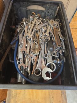 Mixed Wrench Lot – Combination and Adjustable
