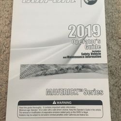 2019 Can-Am X3 Manual 