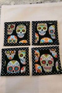 4 Cloth Coasters