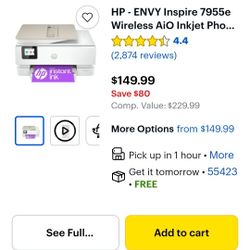 HP Envy Inspire 7955e Printer