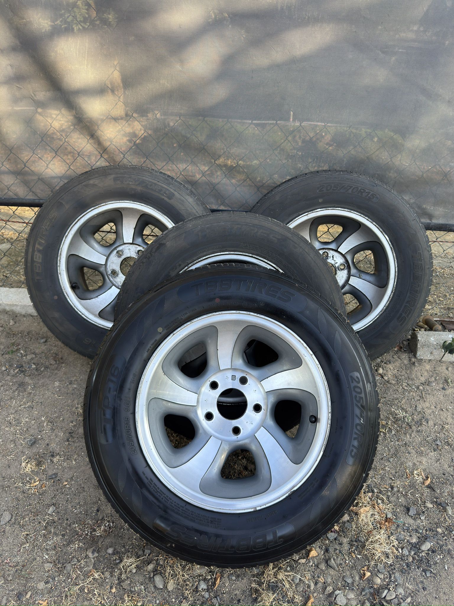 ChevyS10 Rims And Tires In Good Condition
