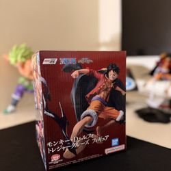 Monkey D. Luffy One Piece Ichiban Kuji Hao No Kizashi With One Piece... Figure