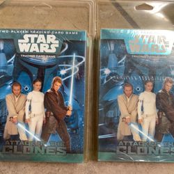 Star Wars Attack Of The Clones Trading Card Game 2002 Factory Sealed  
