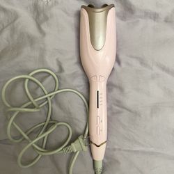 Curling Iron For Healthy & Shiny Effortless Curls & Waves, Provides Preset Temperature Settings For Each Hair Texture, Rose Gold