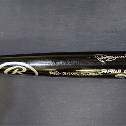 Dodgers Pedro Guerrero Signed,  Inscribed,  PSA-Certified Baseball Bat