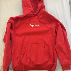Red Supreme Box Logo FW16