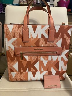 Michael Kors NEW Pink Tote & Cardholder