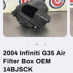 Infiniti G35 AirBox