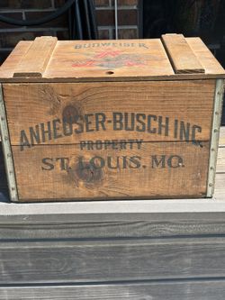 Budweiser Beer Case Anniversary Edition