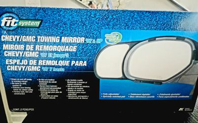 Fit System Chevy/GMC Tow Mirror Extensions (2007+) – Like New in Box – $45 OBO