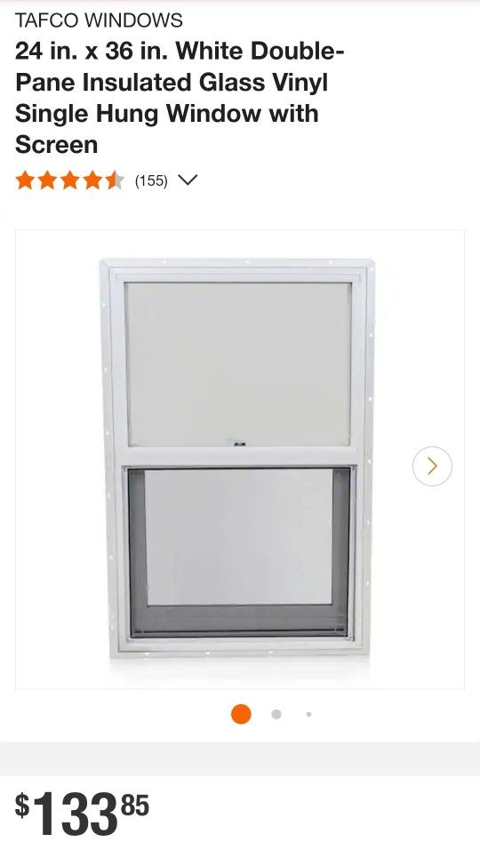 24 X 36 Inch Double Pane Window