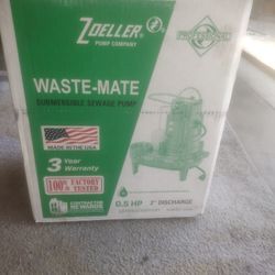 Sewage Pump $300