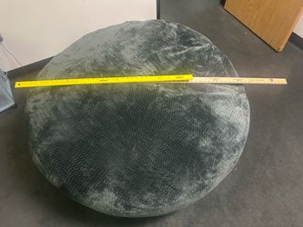 🛋️ HUGE Lounge & Co. Jumbo Bean Bag Chair – 50” – LIKE NEW! ☁️ $95 OBO