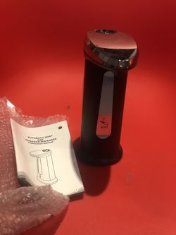 Automatic soap and sanitizer dispenser