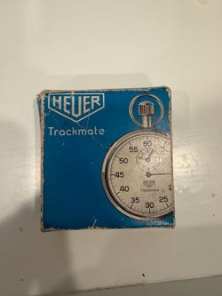 Vintage Heuer Trackmate Stopwatch - Swiss Made (Parts/Repair)