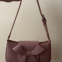 Pink Bow Shoulder Bag