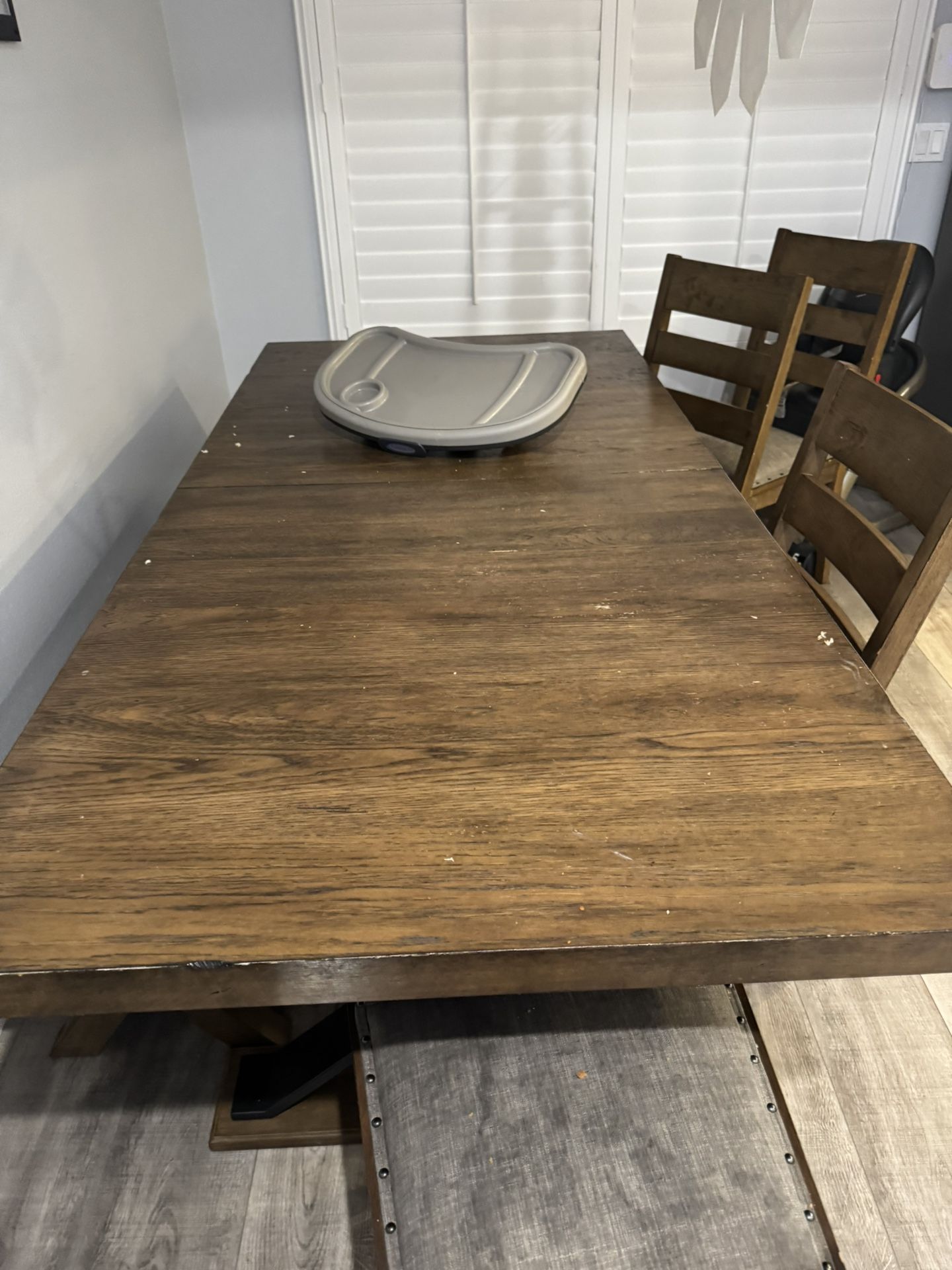 Dining Table With Bench 