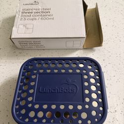 Brand New!! Lunch Bots Stainless steel Food Container 600 Ml