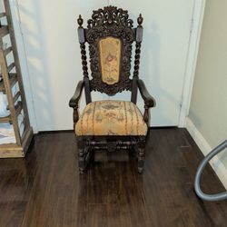 Vintage Jacobian Chair.