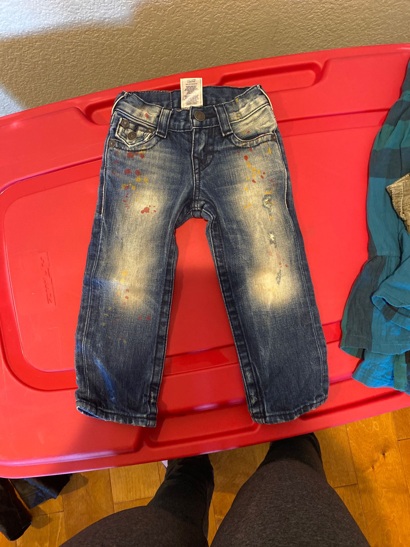Boys true religion pants size 2