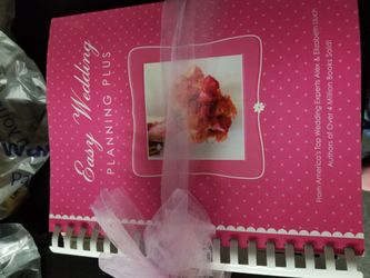 Brand new wedding planning book