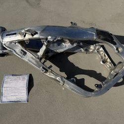 HONDA CR 250R FRAME 2003 with CALIFORNIA PINK SLIP