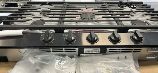 LG Stainless Steel Gas Cooktop 5-Burner