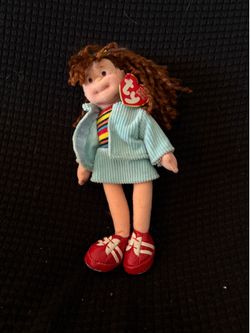 Ty Teenie Beanie Boppers “Pretty Penelope” Plush Doll (2002) – With Original Tag