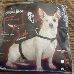 Ghost Face Dog Costume