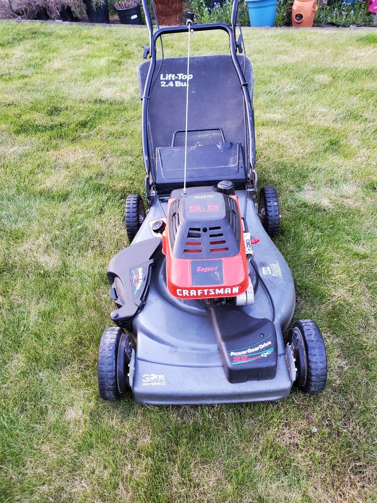 Craftsman 3one Plus Self Propelled Lawn Mower