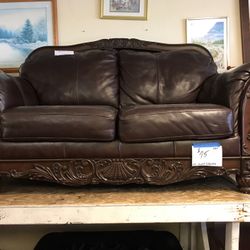Leather Couch 