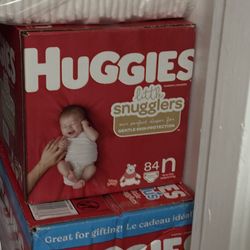 Huggies newborn Size Diapers 