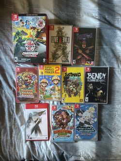 Nintendo switch games $30 each one price firm