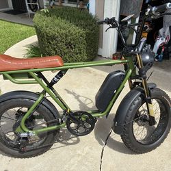 E-bike 30mph top speed