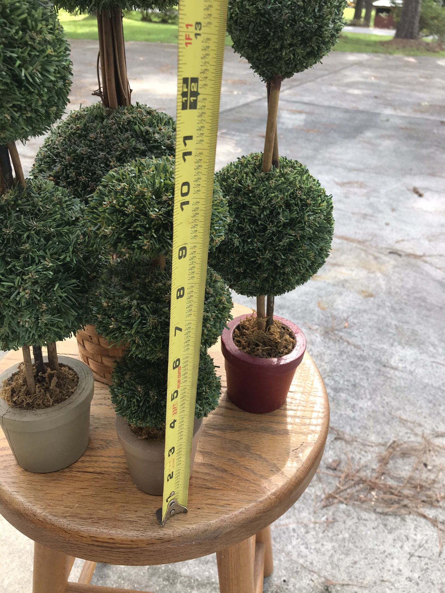Artificial Topiary Trees