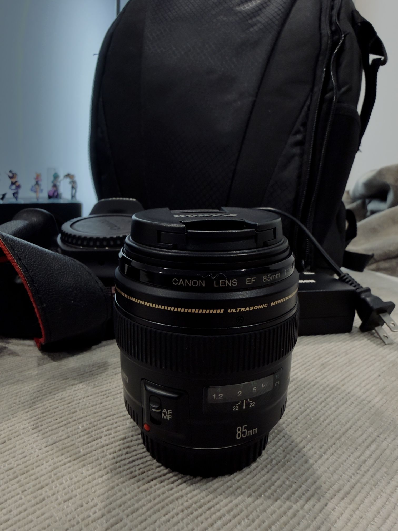 Canon 85mm f/1.8 lens