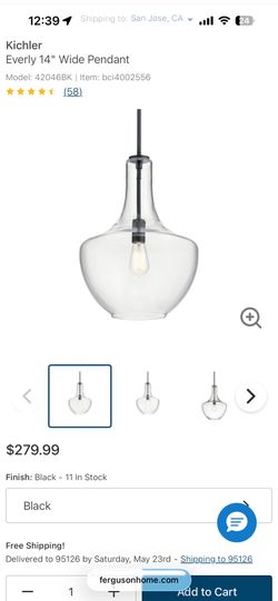 Ceiling hung lamp