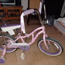 Schwinn Girls "Bloom" Bike W/training Wheels