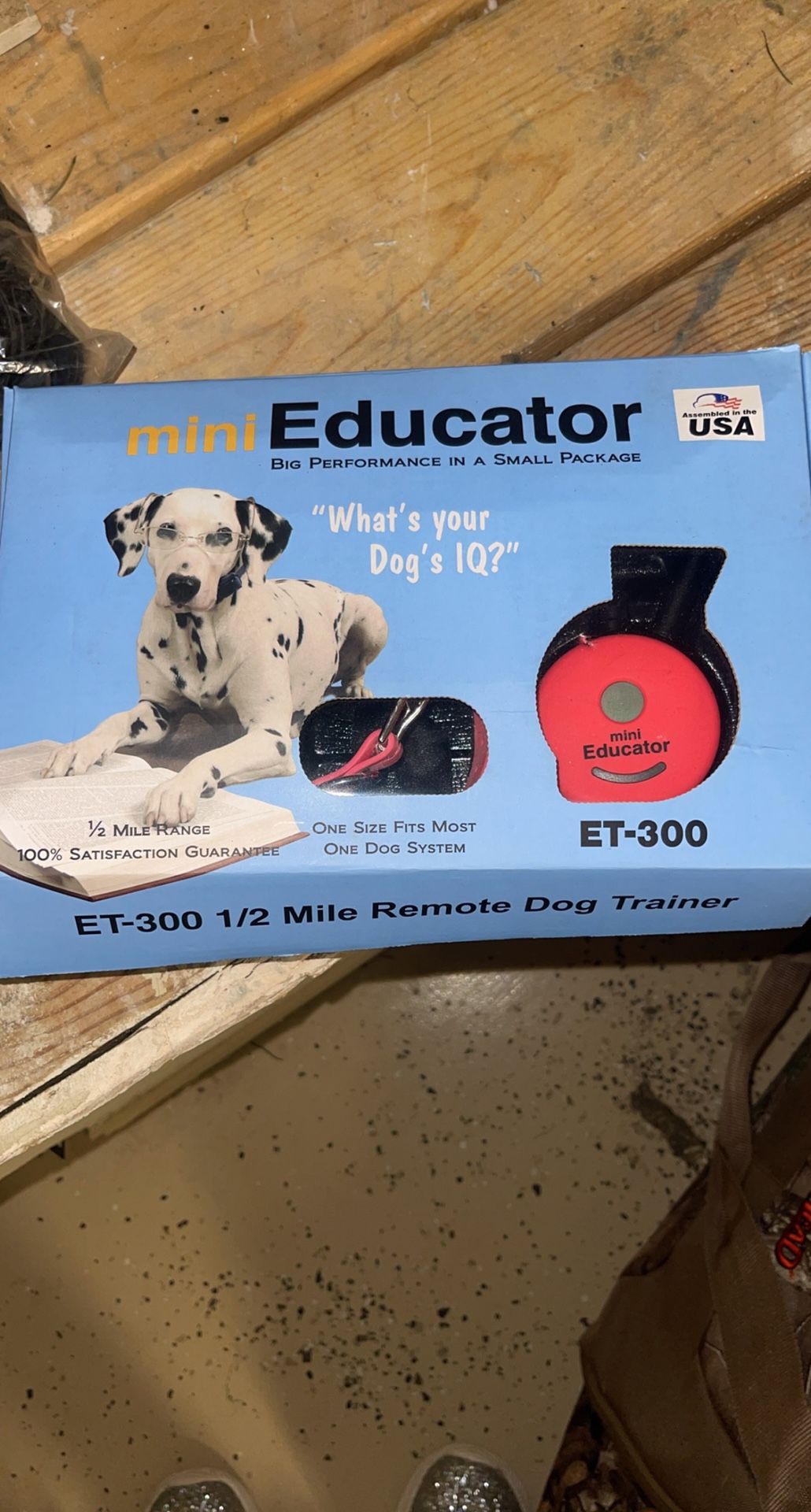 Mini Educator Dog Training Collar