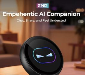 ZNP AI Smart Badge Portable AI Robot with Chat & Emotional Companion