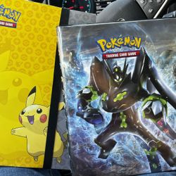 pokemon Cards+two Binders