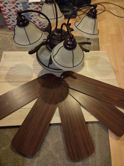 Harbor Breeze 5-Blade Ceiling Fan w/ 5 Lights