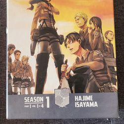 Attack On Titan Manga Set Chapters 1-4