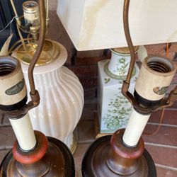 Collection of four lamps
