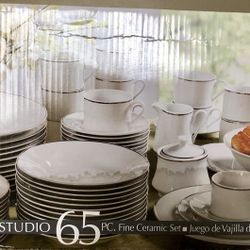 Gibson Elite Platinum Studio 65 Porcelain Set