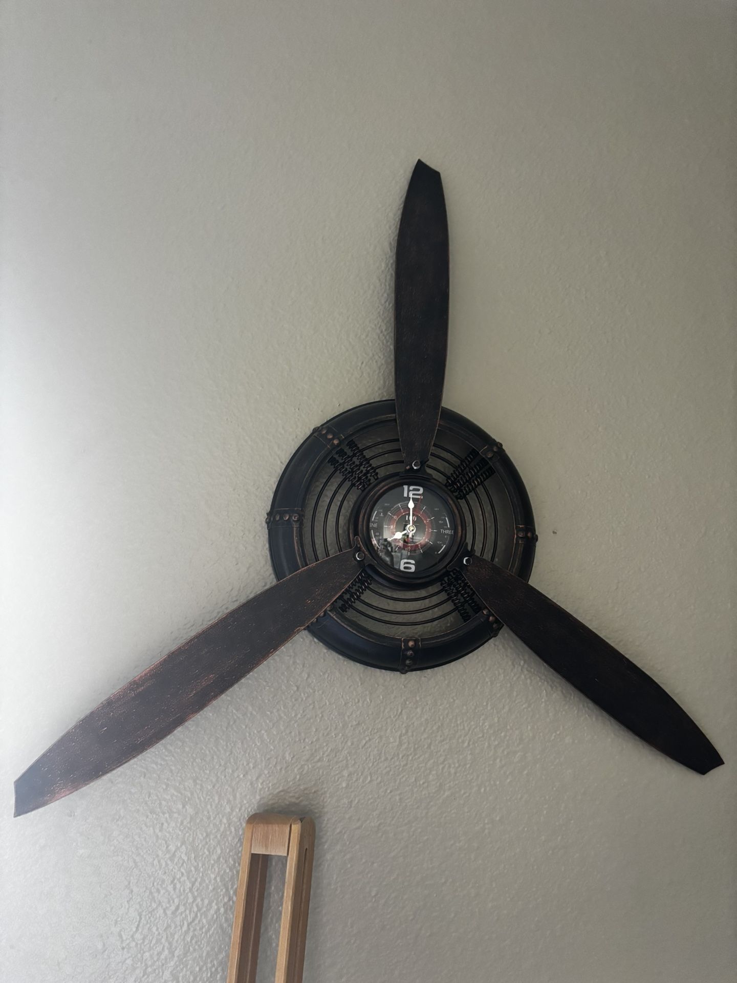 Aviation Antique Clock $40