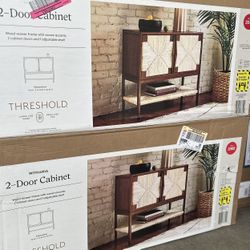 Withania 2 Door Cabinet - Threshold