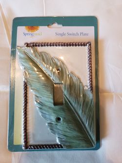 Tropical wall plate
