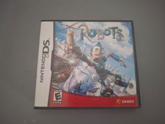 Robots Nintendo DS 2005 Game Complete Case