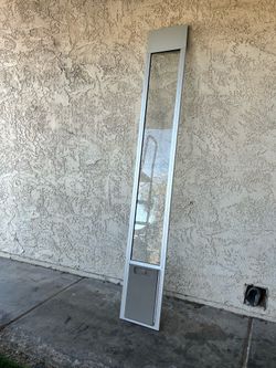 Small pet door for back door only $5